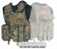 Colete Paintball Camuflado Modelo Tatical Ten (Digital)